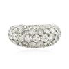 Image 1 : 14KT White Gold 5.34ctw Diamond Ring