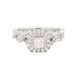 14KT White Gold 1.00ctw Diamond Ring