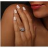 Image 4 : 14KT White Gold 1.00ctw Diamond Ring