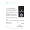 Image 7 : 14KT White Gold 12.68ctw Tanzanite and Diamond Pendant With Chain