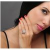 Image 3 : 18KT White Gold 2.64ctw Diamond Ring