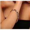 Image 2 : 14KT White Gold 1.02ctw Diamond Bracelet