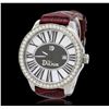 Image 2 : Di Bur Stainless Steel 3.75ctw Diamond Wristwatch