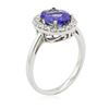 Image 7 : 14KT White Gold 2.25ct Tanzanite and Diamond Ring