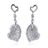 Image 1 : 14KT White Gold 0.29ctw Diamond Earrings