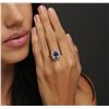 Image 4 : 14KT Yellow Gold 2.67ct Tanzanite and Diamond Ring