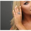 Image 5 : 14KT White Gold 1.23ctw Diamond Ring