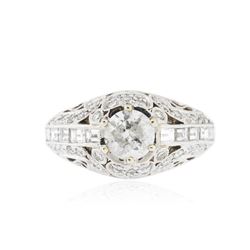 18KT White Gold 1.96ctw Diamond Ring