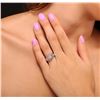Image 3 : 18KT White Gold 1.96ctw Diamond Ring