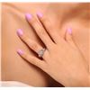 Image 5 : 18KT White Gold 1.96ctw Diamond Ring