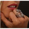 Image 5 : 18KT White Gold 3.04ctw Diamond Ring