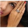Image 5 : 14KT White Gold 0.80ctw Diamond Ring