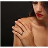Image 5 : 14KT White Gold 0.95ct Diamond Ring