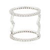 Image 2 : 14KT White Gold 1.19ctw Diamond Ring