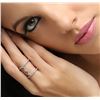 Image 4 : 14KT White Gold 1.19ctw Diamond Ring