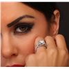 Image 6 : 18KT White Gold 3.01ctw Diamond Ring