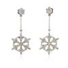 Image 3 : 14KT White Gold 2.20ctw Diamond Earrings