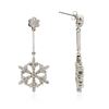 Image 4 : 14KT White Gold 2.20ctw Diamond Earrings