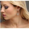 Image 5 : 14KT White Gold 2.20ctw Diamond Earrings