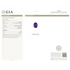 Image 8 : 14KT Yellow Gold 16.75ct GIA Certified Tanzanite and Diamond Ring