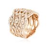 Image 3 : 14KT Rose Gold 1.40ctw Diamond Ring