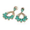 Image 1 : SILVER 29ctw Crystal Earrings