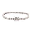 Image 2 : 14KT White Gold 5.52ctw Diamond Tennis Bracelet
