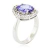 Image 7 : 14KT White Gold 3.06ct Tanzanite and Diamond Ring