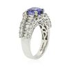 Image 6 : 14KT White Gold 2.52ct Tanzanite and Diamond Ring