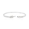 Image 6 : 14KT White Gold 6.12ctw Diamond Tennis Bracelet