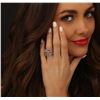 Image 1 : 14KT White Gold 1.74ctw Diamond Ring