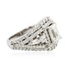 Image 2 : 14KT White Gold EGL USA Certified 2.92ctw Diamond Ring