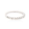 Image 2 : 14KT White Gold 0.43ctw Diamond Ring