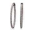 Image 3 : 14KT White Gold 2.06ctw Diamond Earrings