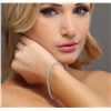 Image 2 : 18KT White Gold 11.66ctw Diamond Tennis Bracelet