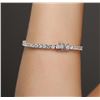 Image 6 : 18KT White Gold 11.66ctw Diamond Tennis Bracelet