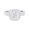 Image 3 : 18KT White Gold 3.14ctw Diamond Ring