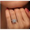 Image 5 : 14KT White Gold 1.57ctw Diamond Ring