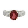 Image 3 : 14KT Two-Tone Gold 2.34ct Tourmaline and Diamond Ring
