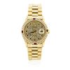Image 1 : Gents Rolex 18KT Yellow Gold 1.88ctw Diamond Crown Collection DayDate Wristwatch