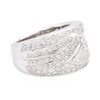 Image 4 : 18KT White Gold 1.13ctw Diamond Ring