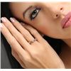Image 2 : 14KT Rose Gold 1.02ctw Green Chrysoberyl and Diamond Ring