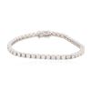 Image 1 : 14KT White Gold 4.55ctw Diamond Tennis Bracelet