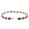 Image 3 : 14KT White Gold 21.85ctw Ruby and Diamond Bracelet