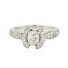 Image 3 : 18KT White Gold 1.12ctw Diamond Ring