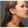 Image 5 : 14KT White Gold 1.33ctw Diamond Earrings