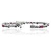 Image 7 : 14KT White Gold 1.50ctw Ruby and Diamond Bracelet