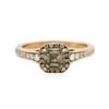 Image 1 : 14KT Rose Gold 1.45ctw Diamond Ring