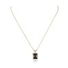 Image 2 : 14KT Yellow Gold 4.00ct Topaz Pendant With Chain