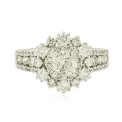 14KT White Gold 1.89ctw Diamond Ring